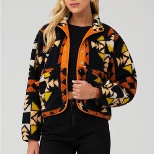 Free People Rocky Ridge Sherpa Jacket